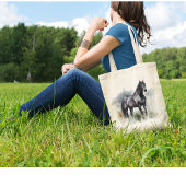 Geist des Wilden Stallion Tragetasche