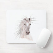 Geist des Wind-Pferds - Weinlese Mousepad (Mit Mouse)