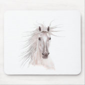 Geist des Wind-Pferds - Weinlese Mousepad (Vorne)