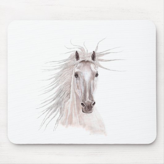 Geist des Windpferdes -vintage- Mousepad (Vorne)