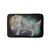 Geist des Wolfs Badematte (Vorderseite)