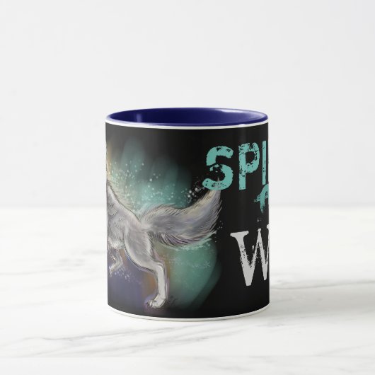 Geist des Wolfs Tasse (Zentrum)