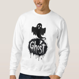 Geist – Dunkle Horrortrieftextkunst Sweatshirt