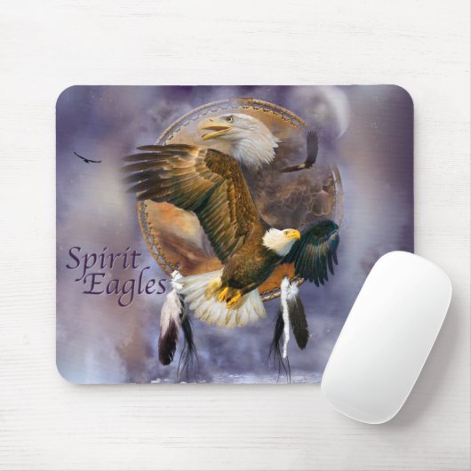 Geist-Eagles-Mausunterlage Mousepad (Mit Mouse)
