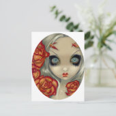 "Geist einer Rose" Postkarte (Stehend Vorderseite)