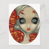 "Geist einer Rose" Postkarte (Vorderseite)