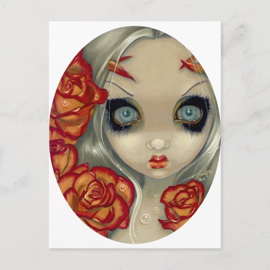 "Geist einer Rose" Postkarte (Vorderseite)