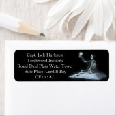 Geist einer Rose-Rücksendeadressen-Aufkleber (Insitu)