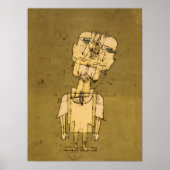 Geist eines Genius von Paul Klee Poster (Vorne)