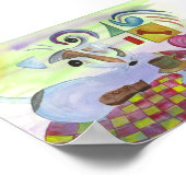 Geist eines Jacks Russell Poster (Ecke)