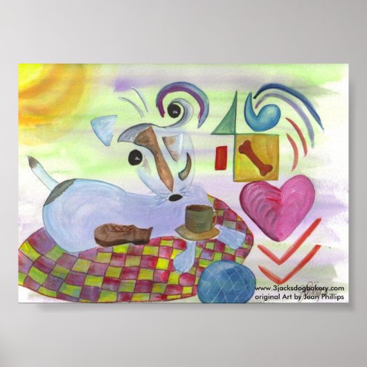 Geist eines Jacks Russell Poster (Vorne)