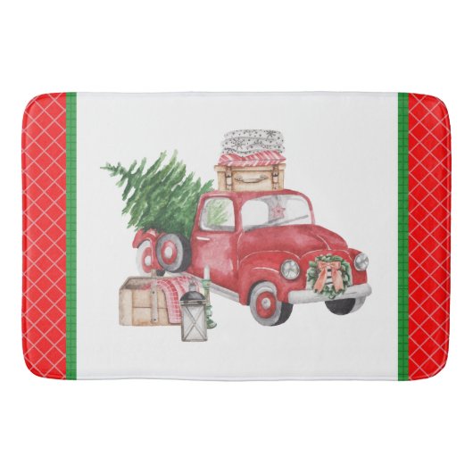 Geist eines Landes Weihnachtsbaum Badematte (Vorderseite)