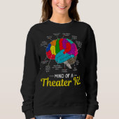 Geist eines Theaters Kind Gehirn Musical Theater G Sweatshirt (Vorderseite)