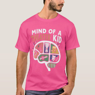 Geist eines Theaters Kind Gehirn Musical Theater T T-Shirt