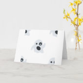 Geist-Emoji Karte (Gelbe Blume)
