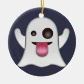 Geist emoji keramik ornament (Vorne)