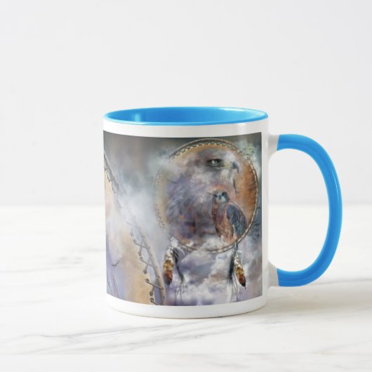 Geist-Falke-Tasse Tasse (Rechts)