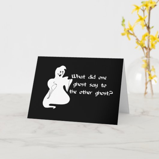 Geist-Frage Karte (Gelbe Blume)