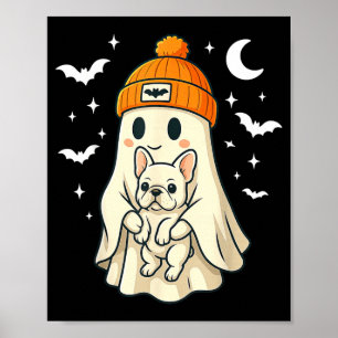Geist Französische Bulldogge Spielzeug Bulldogge L Poster