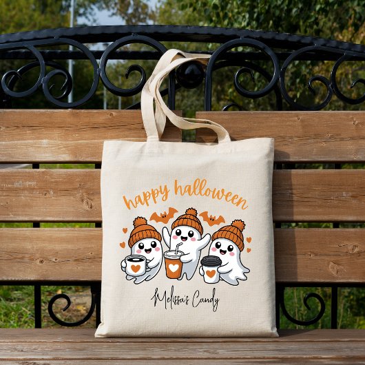 Geist Frohes Halloween Süßigkeiten Tragetasche