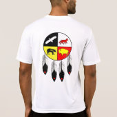 GEIST-FÜHRER-SCHILD T-Shirt (Rückseite)