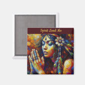 Geist führt mich magnet (Vorderseite/Rückseite)