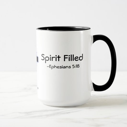 Geist gefüllt gotGod316.com Tasse (Rechts)