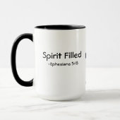 Geist gefüllt gotGod316.com Tasse (Links)