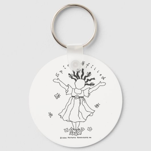 Geist-gefüllter Schlüsselanhänger (Vorderseite)