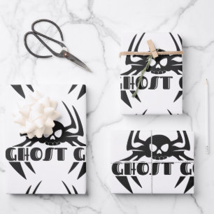Geist geht gruselige Jahreszeit Geschenkpapier Set