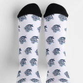 Geist Gespenst Socken (Oben)