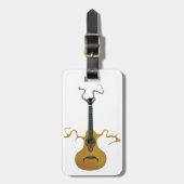 Geist-Gitarre Gepäckanhänger (Vorderseite vertikal)