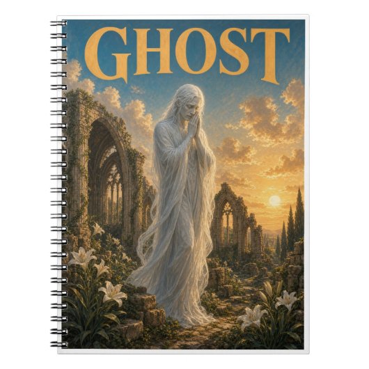 Geist, Gothic Fantasy Monster Notizblock (Vorderseite)