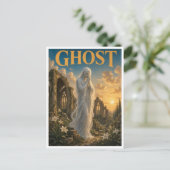 Geist, Gothic Fantasy-Monster Postkarte (Stehend Vorderseite)