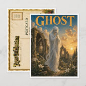 Geist, Gothic Fantasy-Monster Postkarte (Vorne/Hinten)