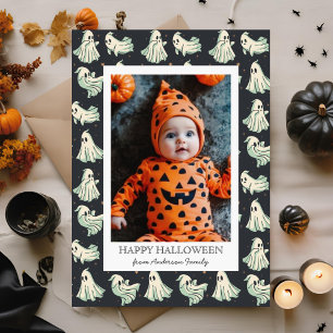 Geist Halloween Mein erstes Buh Baby  Feiertagskarte