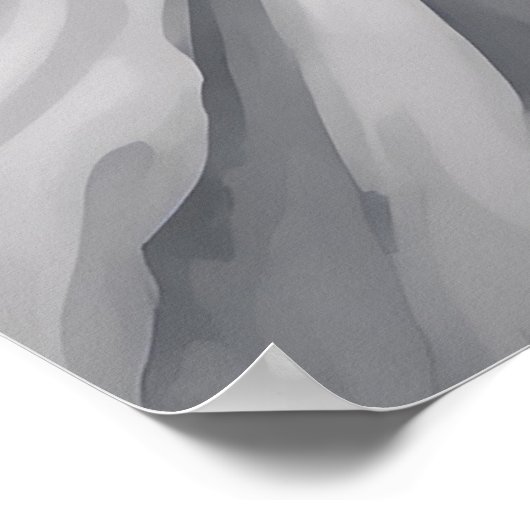 Geist - Halloween Print Poster (Ecke)