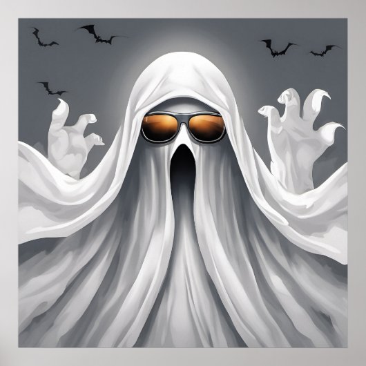 Geist - Halloween Print Poster (Vorne)