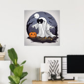 Geist - Halloween Print Poster (Heimbüro)