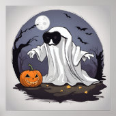 Geist - Halloween Print Poster (Vorne)
