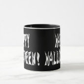 Geist Halloween-Text Tasse (Zentrum)