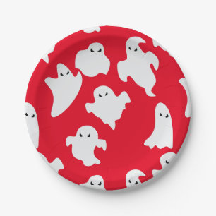 Geist Halloween übernatürlich paranormal Erscheinu Pappteller