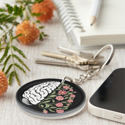 Geist im Blut: Das Gleichgewicht von Logik und Nat Schlüsselanhänger (Vorderseite rechts)