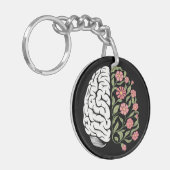 Geist im Blut: Das Gleichgewicht von Logik und Nat Schlüsselanhänger (Vorderseite links)