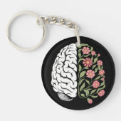 Geist im Blut: Das Gleichgewicht von Logik und Nat Schlüsselanhänger (Vorderseite)