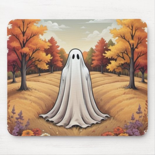 Geist im Herbstwald Mousepad (Vorne)