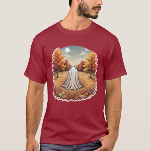 Geist im Herbstwald T-Shirt (Vorderseite)