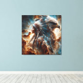 Geist im Himmel 0.2 Leinwanddruck (Insitu (Holzboden))