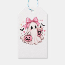 Geist im rosa Schleifen Coquette Halloween