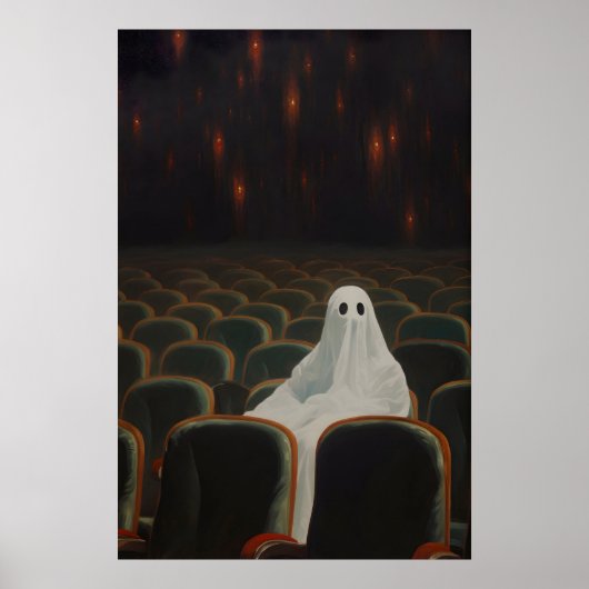 Geist im Theater Kunstprint Spuky Broadway Poster (Vorne)